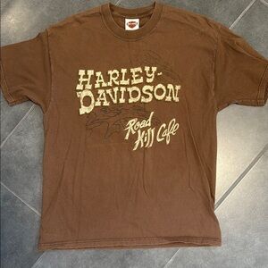 2000’s Harley-Davidson Looney Tunes Warner Bros Cartoon Crew Short Sleeve Tee